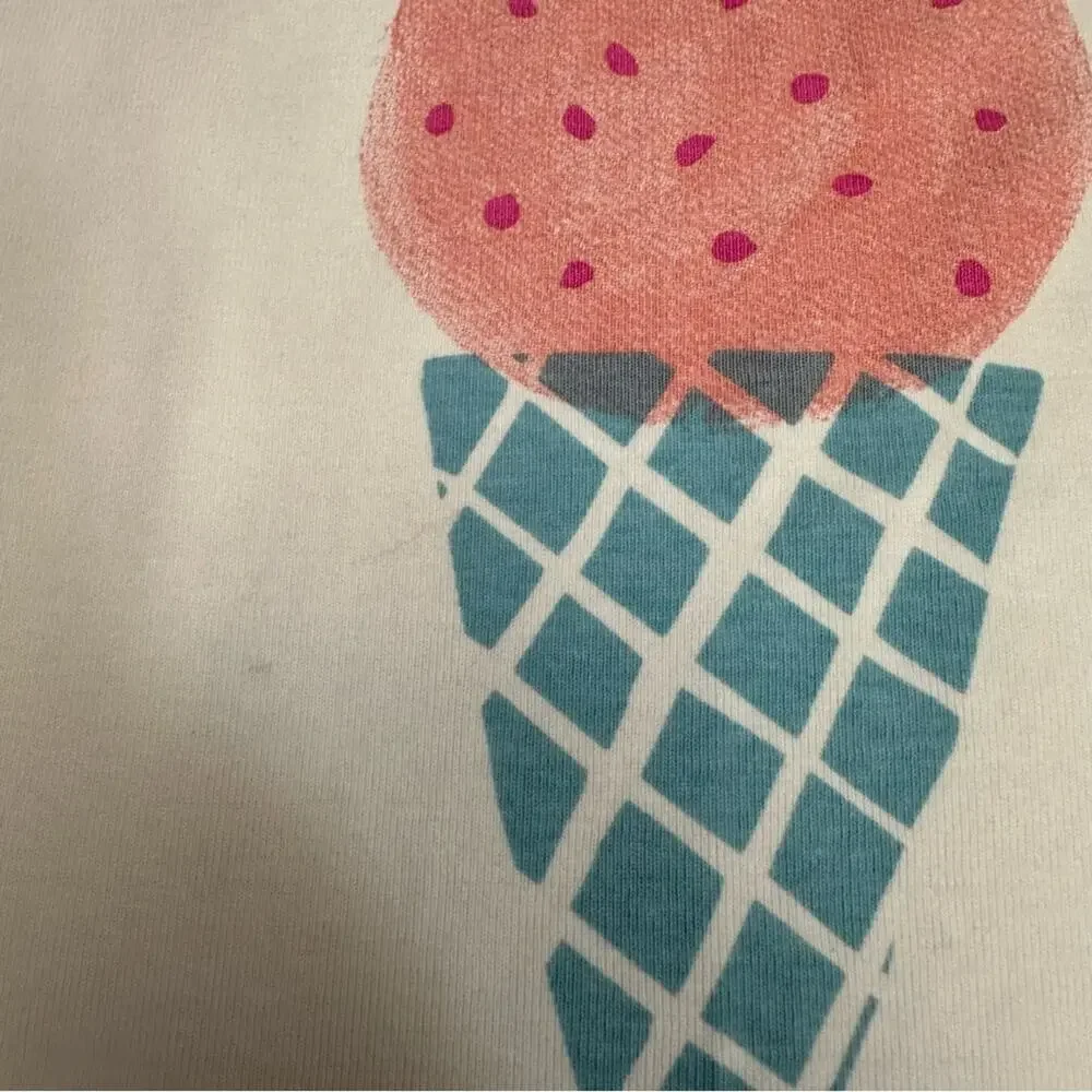 Tea Collection Tank Top Pajama Top Ice Cream